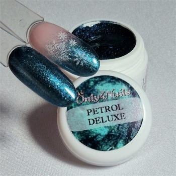 Preview: Farbgel Petrol Deluxe Gelnails Muster